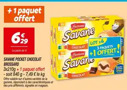 Netto BROSSARD Savane Pocket Chocolat offre