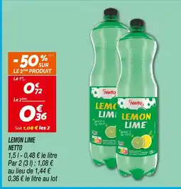 Netto Netto Lemon Lime offre