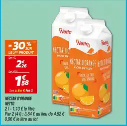 Netto Netto Nectar d'orange offre