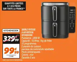 Netto KITCHENCOOK Double friteuse Ă air vertical offre