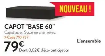RAGT Jardin & Maison Capot "base 60" offre