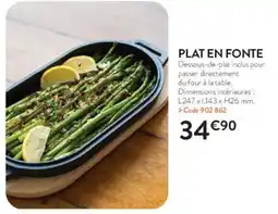 RAGT Jardin & Maison Plat en fonte offre