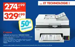 Plein ciel Multifonction jet d'encre 4 en 1 MEGATANK GX2050 offre
