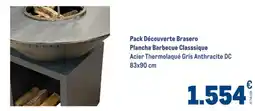 METRO Pack découverte brasero plancha barbecue classsique offre