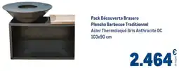 METRO Pack découverte brasero plancha barbecue traditionnel offre