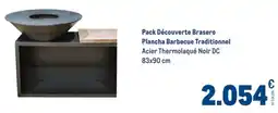 METRO Pack découverte brasero plancha barbecue traditionnel offre