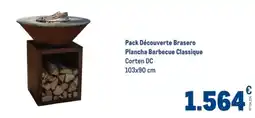 METRO Pack découverte brasero plancha barbecue classique offre