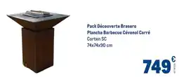 METRO Pack découverte brasero plancha barbecue cévenol carré offre