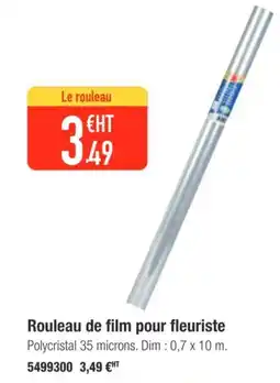 Plein ciel Rouleau de film pour fleuriste offre