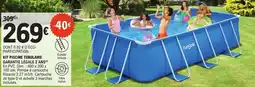 E.Leclerc Brico Kit piscine tubulaire garantie légale 2 ans offre