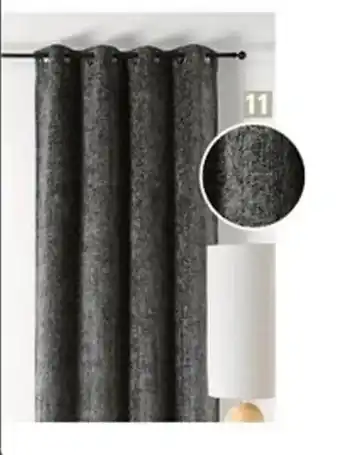 E.Leclerc Brico Rideau à ceillets aspen linder offre