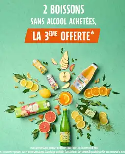 La Vie Claire 2 boissons sans alcool achetées offre