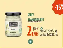 La Vie Claire Sauce béarnaise bio offre