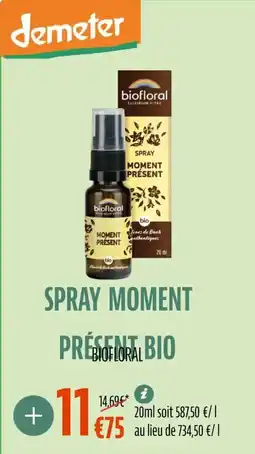 La Vie Claire Spray moment présent bio offre