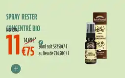 La Vie Claire Spray rester concentré bio offre