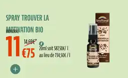 La Vie Claire Spray trouver la motivation bio offre