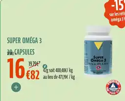 La Vie Claire Super omega 3 30 capsules offre