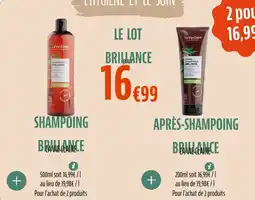 La Vie Claire Shampoing brillance apres shampoing brillance offre