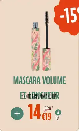La Vie Claire Mascara volume et longueur offre
