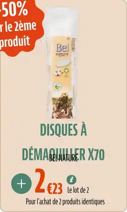 La Vie Claire Disques Ă demaquiller x70 offre