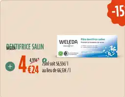 La Vie Claire Defedatifrice salin offre