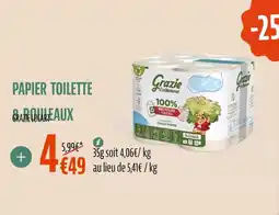 La Vie Claire Papier toilette 8 rouleaux offre