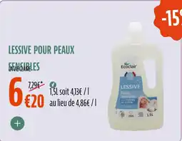 La Vie Claire Lessive pour peaux sensibles offre