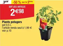 Cora x Carrefour Plants potagers offre