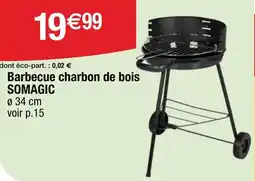 Cora Barbecue charbon de bois somagic offre