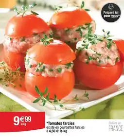 Cora x Carrefour Tomates farcies offre