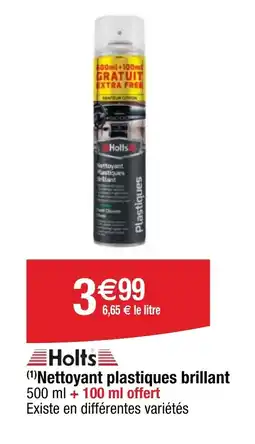 Cora Nettoyant plastiques brillant offre