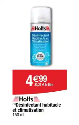 Cora Désinfectant habitacle et climatisation offre