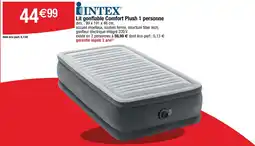 Cora INTEX lit gonflable comfort plush 1 personne offre