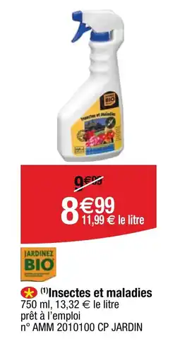 Cora Insectes et maladies offre