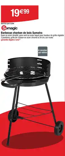 Cora Barbecue charbon de bois sumatra offre