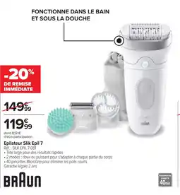 Cora Epilateur slik epil 7 offre
