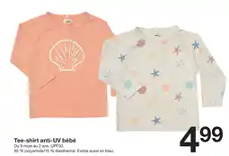 Zeeman Tee-shirt anti-UV bébé offre