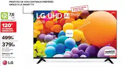 Cora Téléviseur 4K LG offre