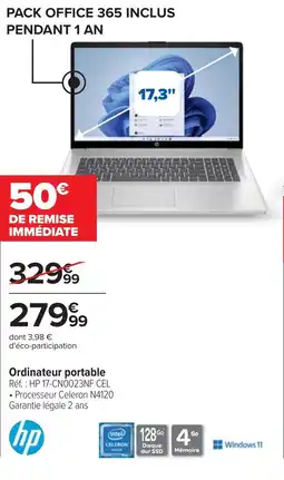 Cora Ordinateur portable hp offre