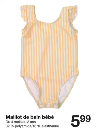 Zeeman Maillot de bain bébé offre