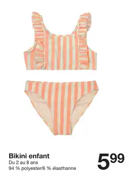 Zeeman Bikini enfant offre