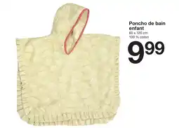 Zeeman Poncho de bain enfant offre