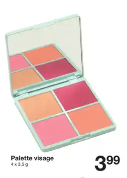 Zeeman Palette visage offre