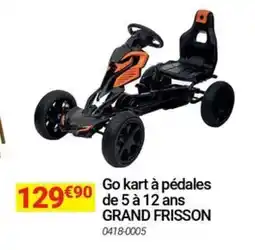 Oogarden Go kart à pédales de 5 à 12 ans grand frisson offre
