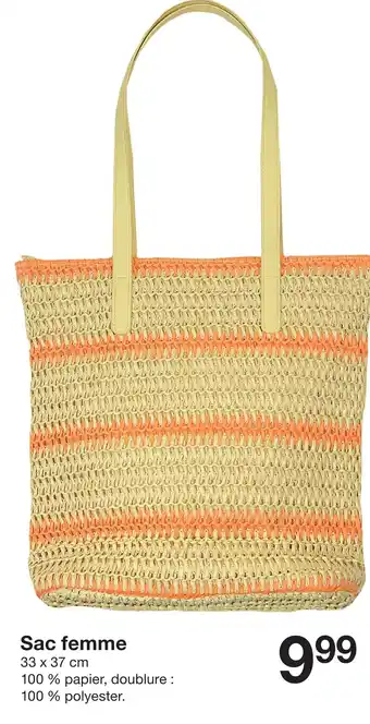 Zeeman Sac femme offre