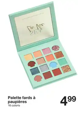 Zeeman Palette fards Ă paupiĂšres offre