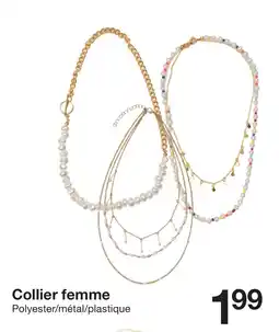 Zeeman Collier femme offre
