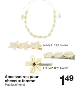 Zeeman Accessoires pour cheveux femme offre
