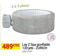 Oogarden Lay z spa gonflable 120 jets zurich offre