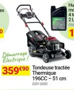 Oogarden Tondeuse tractée thermique 196cc offre